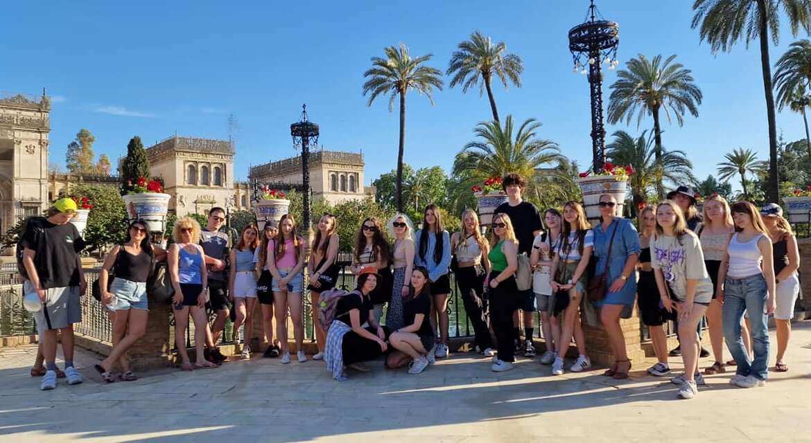 Międzynarodowa mobilność uczniów w Sevilli – projekt