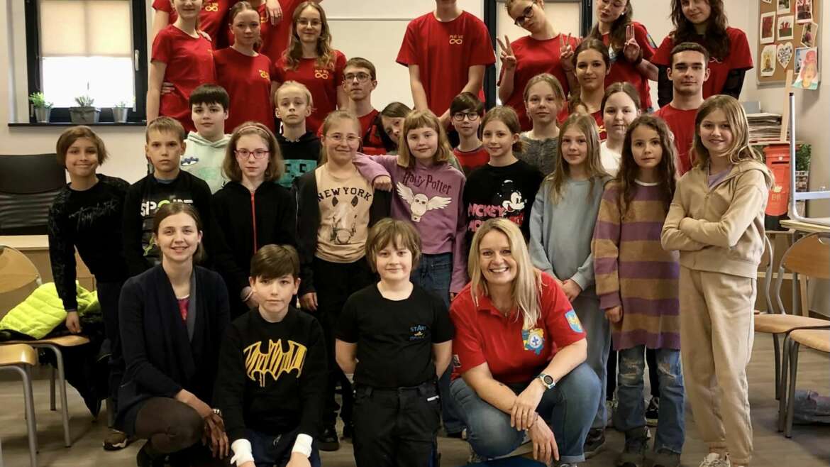 Grupa ratownicza w działaniu