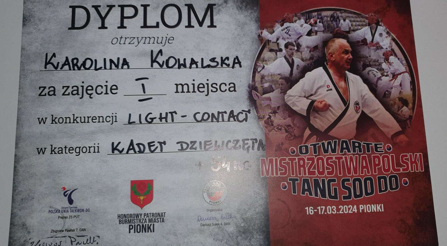 Dwa złote medale oraz brąz dla Karoliny Kowalskiej!