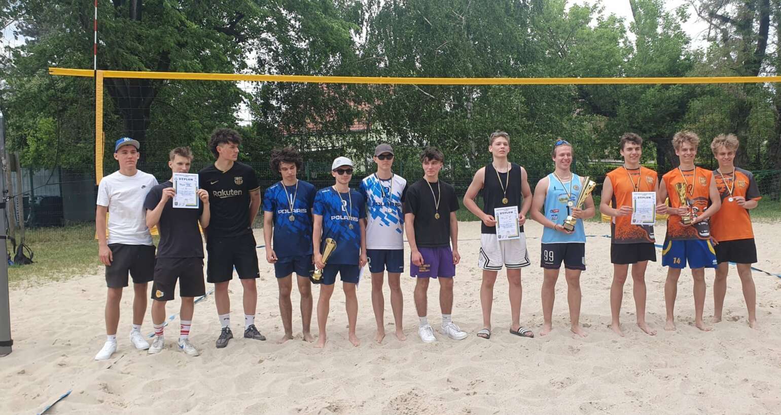 IV miejsce w siatkówce plażowej