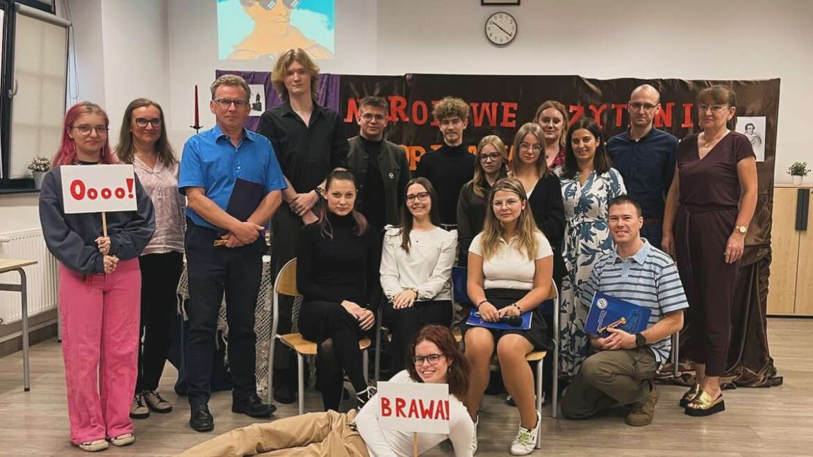 Społeczność szkolna Ósemki przyłączyła się do ogólnopolskiej akcji Narodowego Czytania