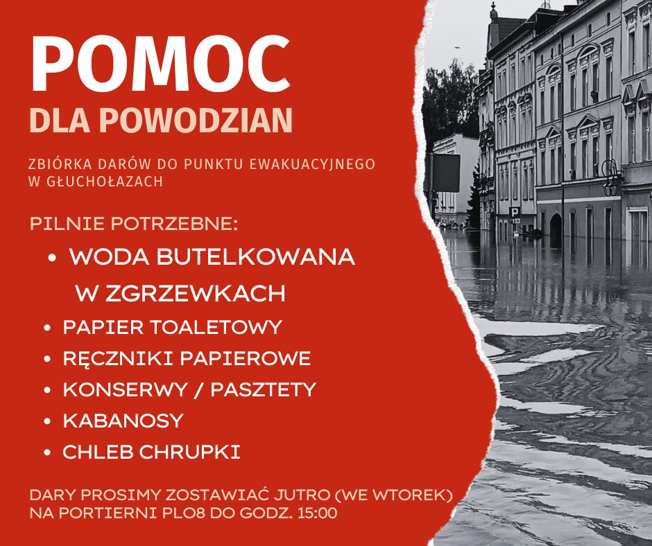 Pomoc dla powodzian