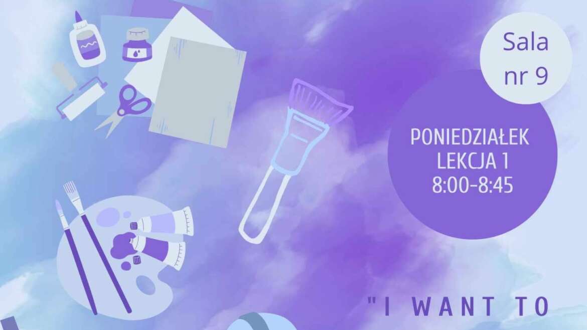 Zajęcia koła artystycznego