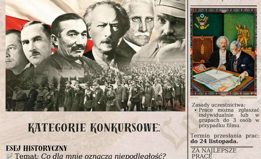 Zapraszamy do udziału w konkursie niepodległościowym