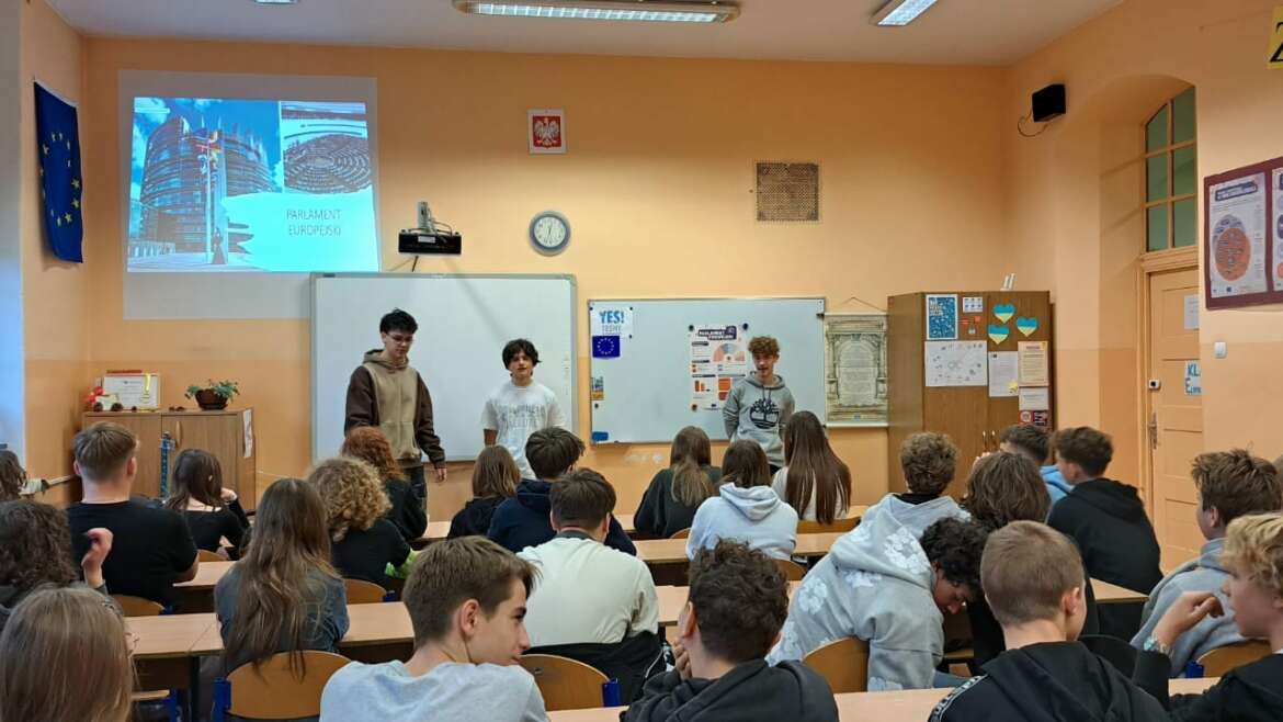 Witajcie w Szkole Ambasadorze Parlamentu Europejskiego!
