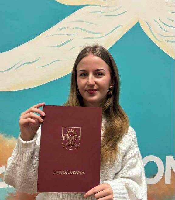 Eliza Bochańska została przewodnicząca Młodzieżowej Rady Gminy Turawa