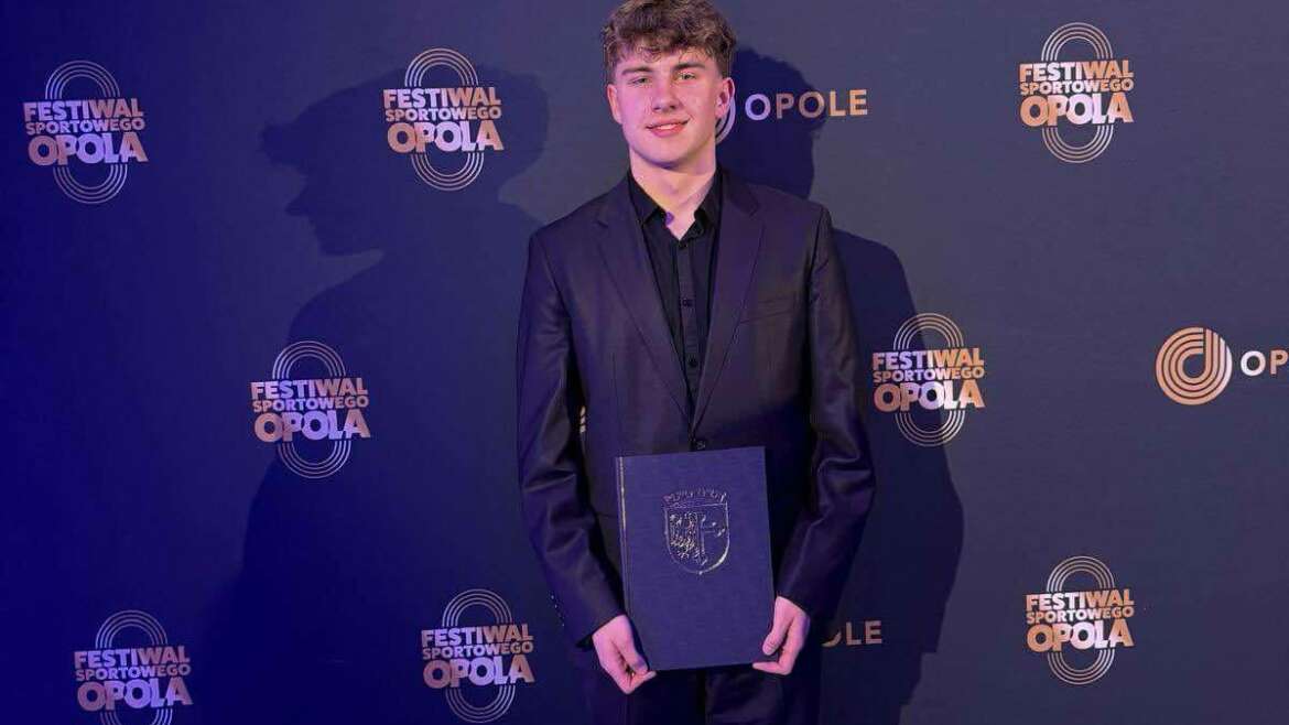 Piotr Ryszka otrzymał stypendium sportowe prezydenta miasta Opola