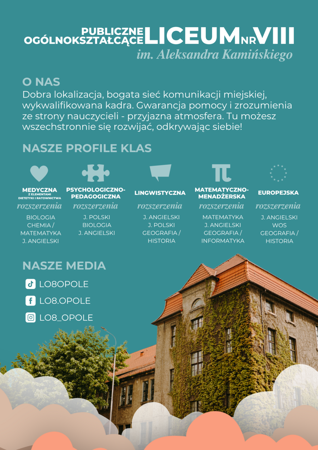 Profile klas – Liceum nr VIII Opole