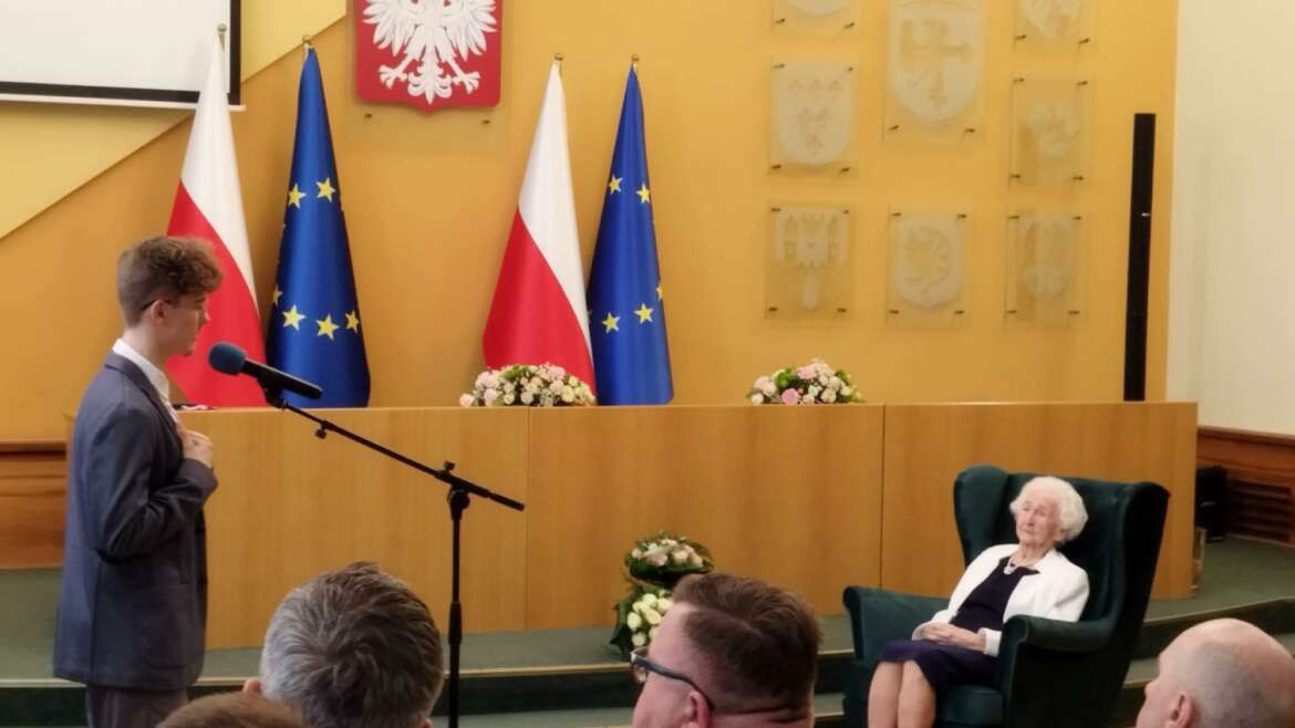 100 urodziny Powstańca Warszawskiego Pani Heleny Kamerskiej