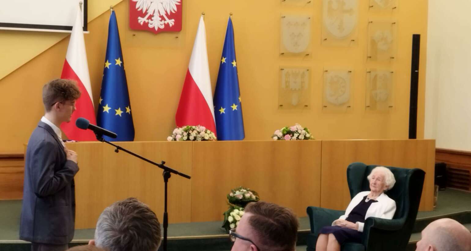 100 urodziny Powstańca Warszawskiego Pani Heleny Kamerskiej