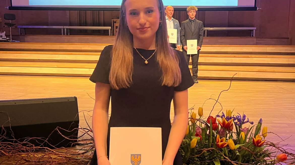 Stypendium sportowe dla Julii Gładki