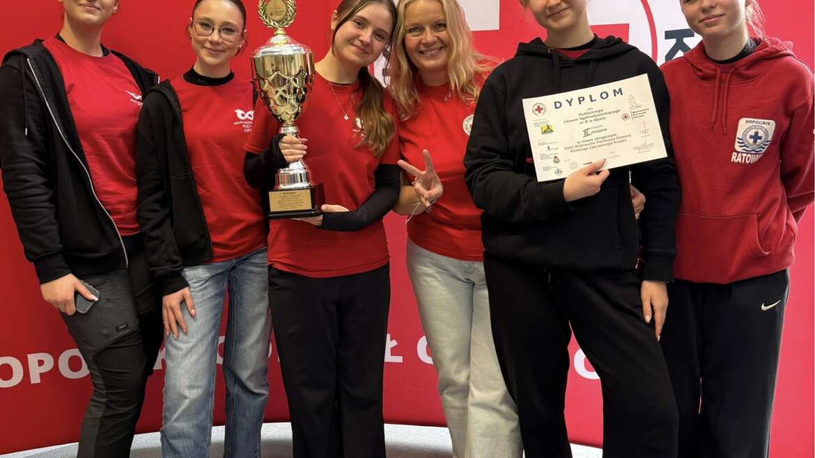 Gratulacje dla naszej Grupa ratownicza LO 8 Opole