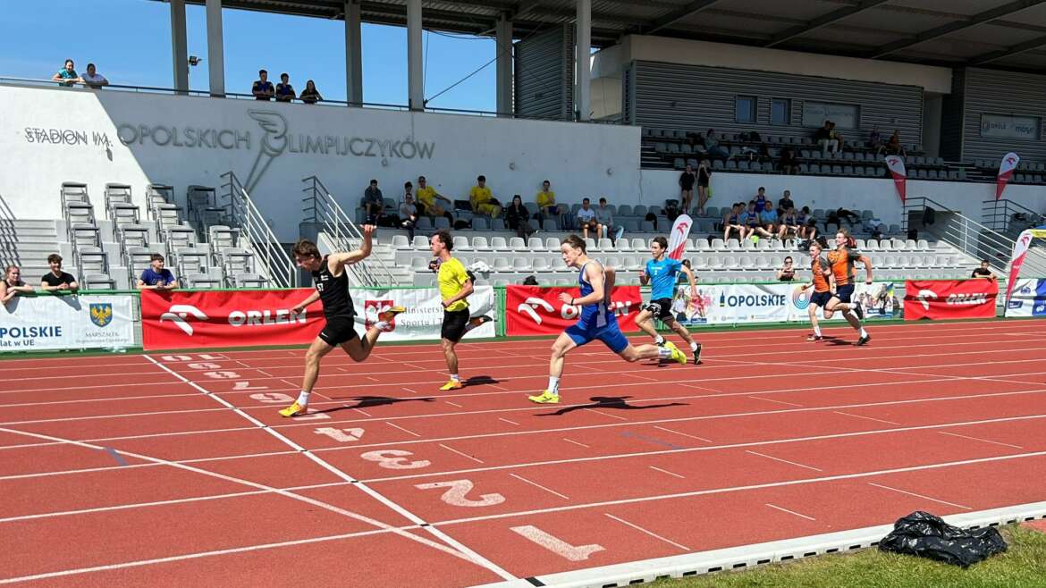 Nasi na podium w Mistrzostwach Opola szkół licealnych w lekkoatletyce