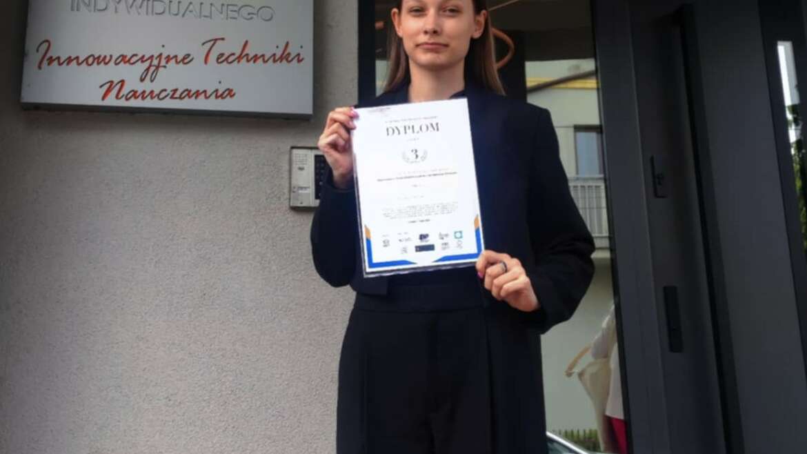 Michalina Majcher laureatką ogólnopolskiego konkursu historyczno-polonistycznego