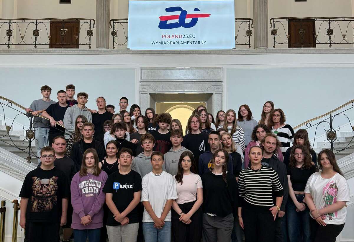 Uczniowie klas 1c i 2e zwiedzili Sejm RP