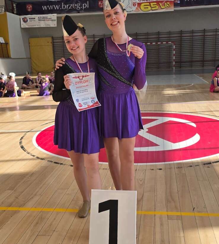 Natalia Polus Mistrzynią Polski w kat. Baton Free Style duo/trio sen w Mistrzostwach Polski Mażoretek
