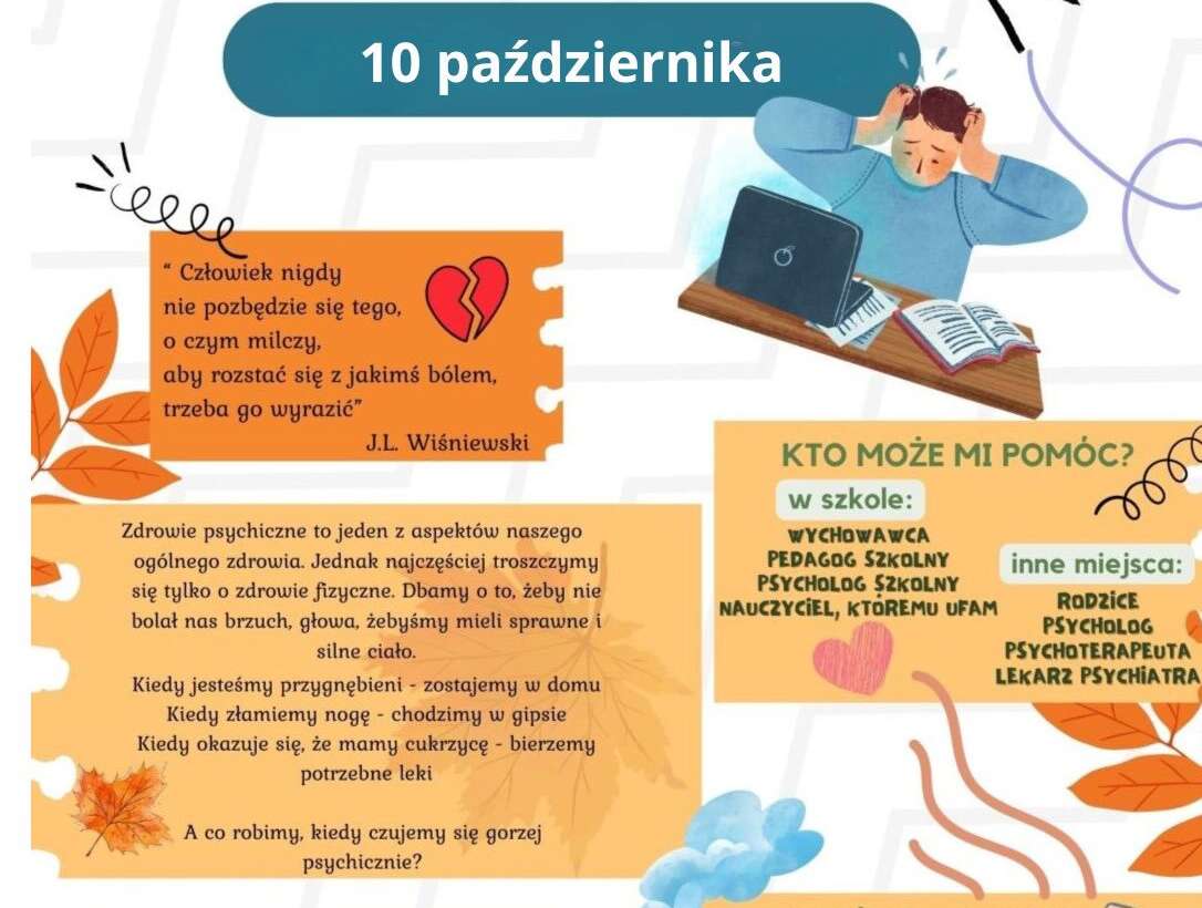 Z okazji Światowego Dnia Zdrowia Psychicznego, wspólnie świętowaliśmy troskę o nasze samopoczucie