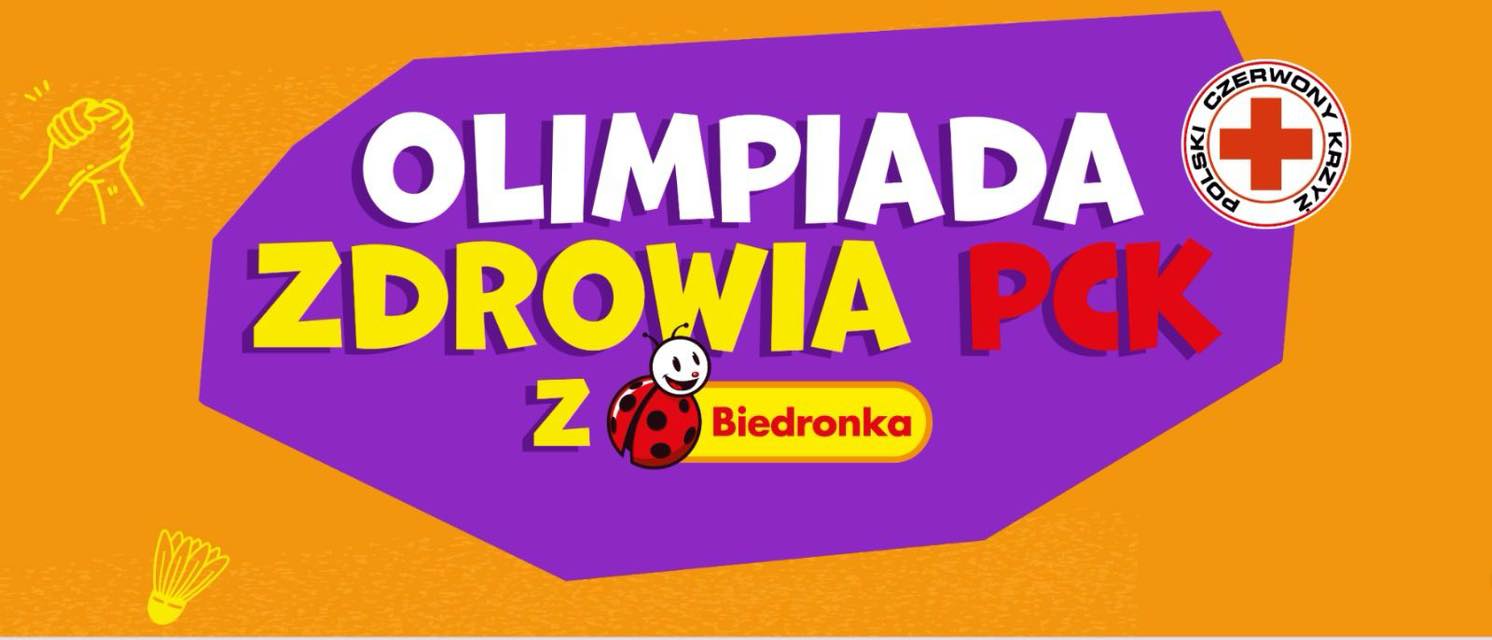 Zapraszamy do udziału w Olimpiadzie Zdrowia PCK!