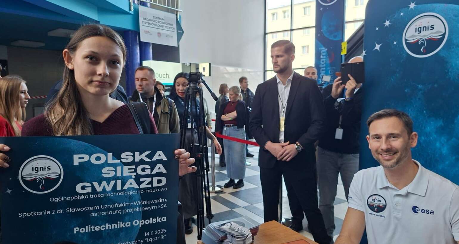 Polska sięga gwiazd – spotkanie z dr Sławoszem Uznańskim -Wiśniewskim na Politechnice Opolskiej!!!!!!!