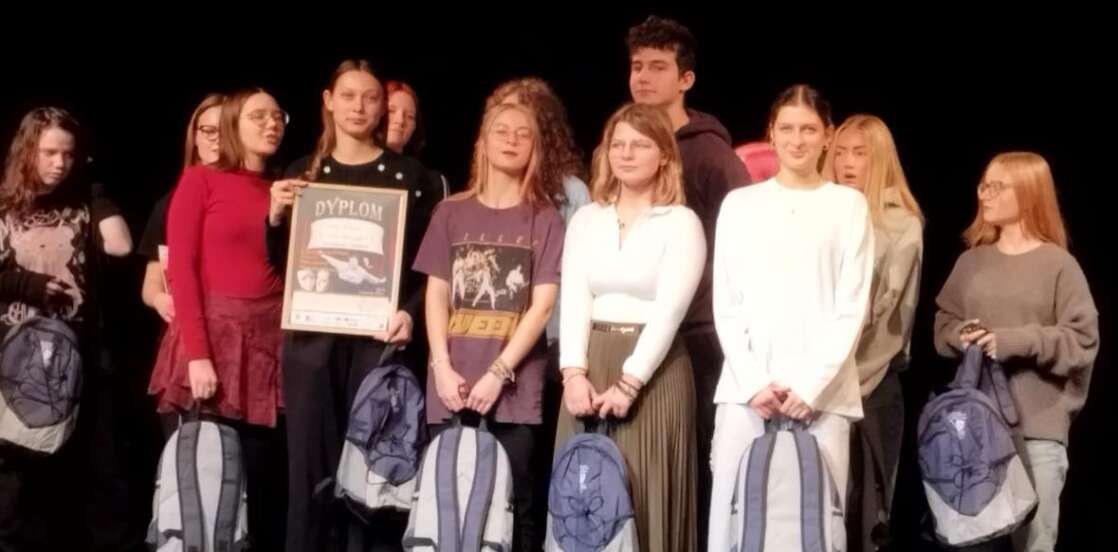 Zespół teatralny KALAMBUR zdobył drugie miejsce na XIII Opolskim Festiwalu Spektakli Profilaktycznych „Maski zostawimy na scenie”