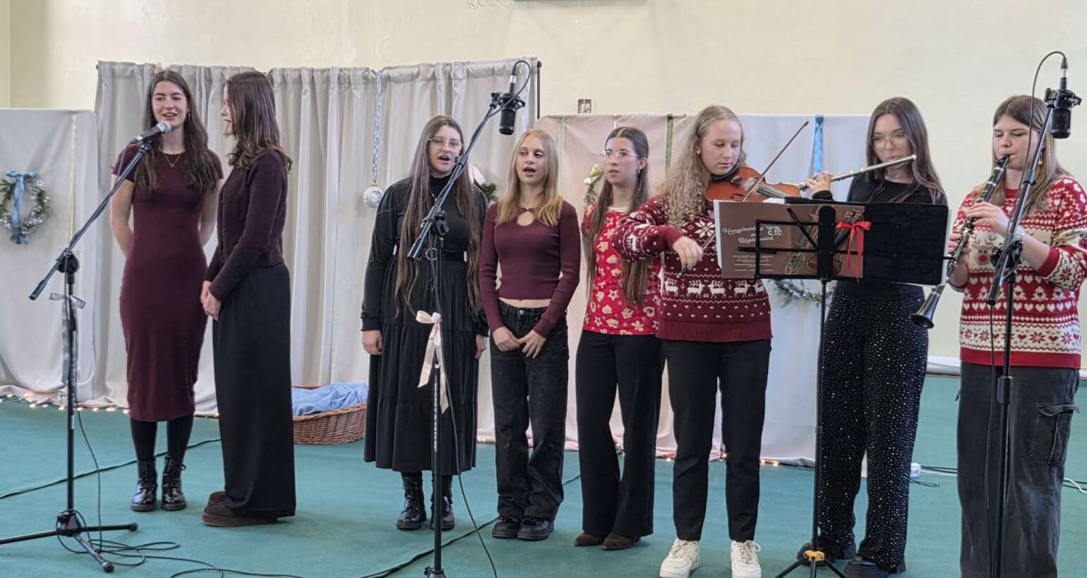 Dziś w murach naszej szkoły zapanowała wyjątkowa, bożonarodzeniowa atmosfera