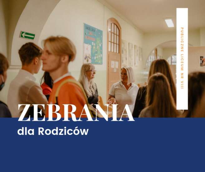 Zebrania i konsultacje dla Rodziców 29.01.2026 r.