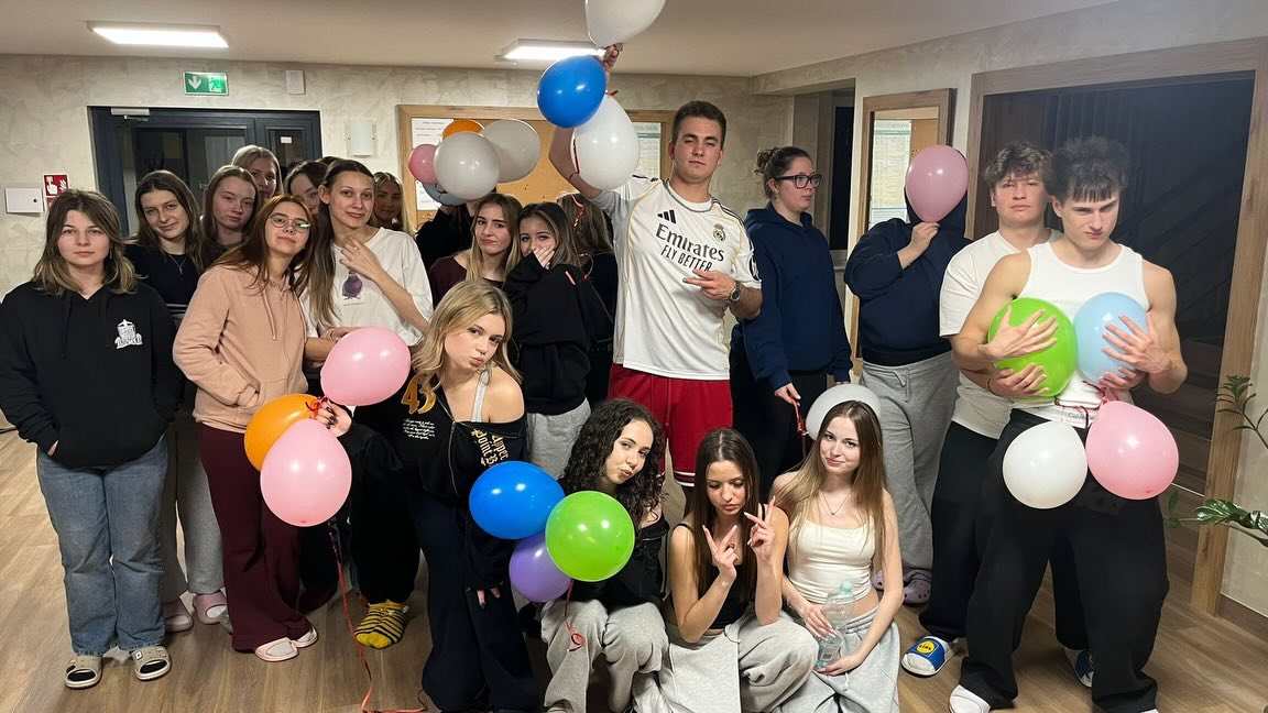 Obóz maturalny klasy 4C w Niwkach