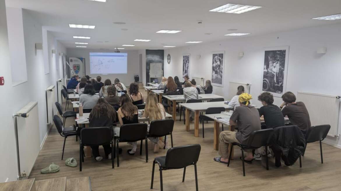 Uczniowie klasy 4f mieli okazję wziąć udział w 5-dniowym obozie matematycznym