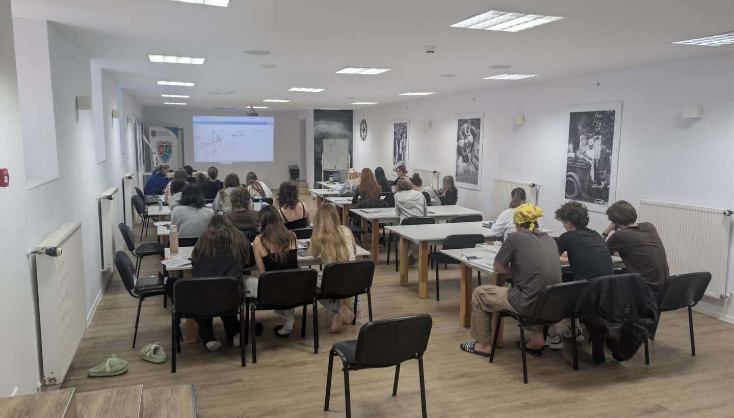 Uczniowie klasy 4f mieli okazję wziąć udział w 5-dniowym obozie matematycznym