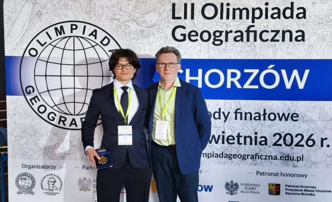 Wojciech sobczyński laureatem 52. Olimpiady Geograficznej