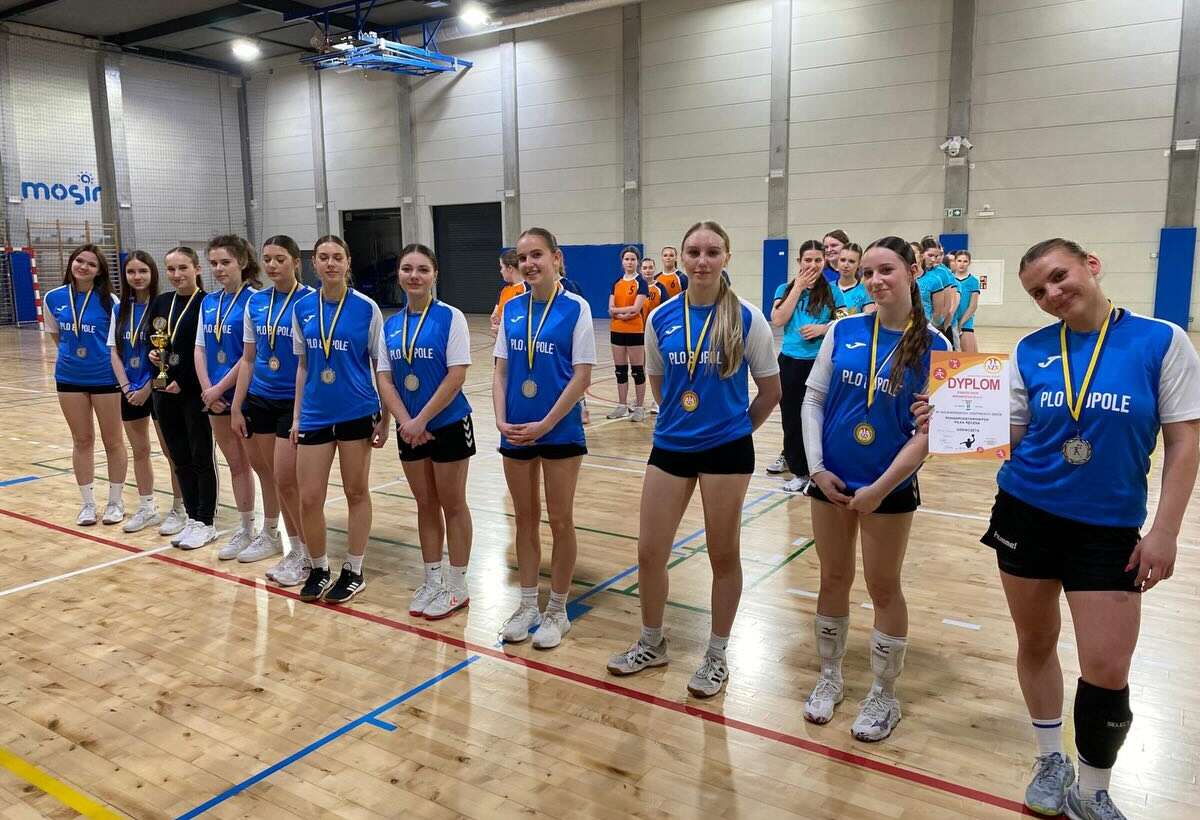Tytuł Wicemistrza Województwa dla dziewczyn z LO8