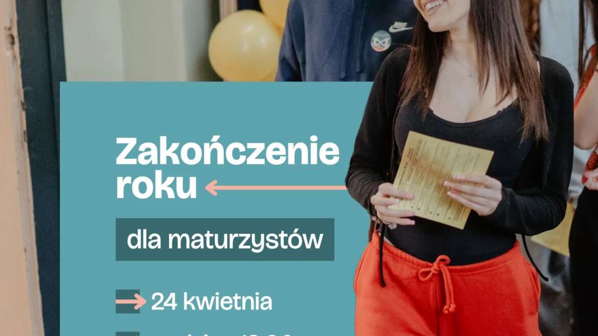 Uroczyste zakończenie roku dla maturzystów