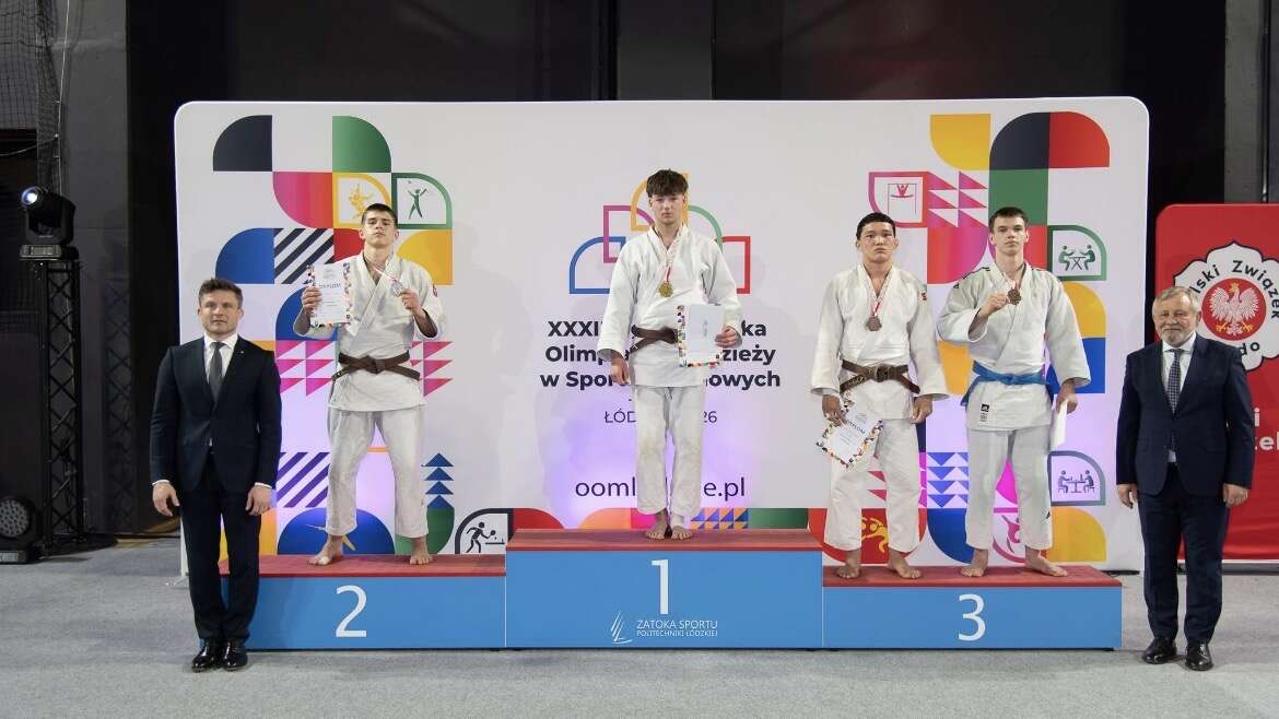 Marcel Woźniak Mistrzem Polski kadetów w judo