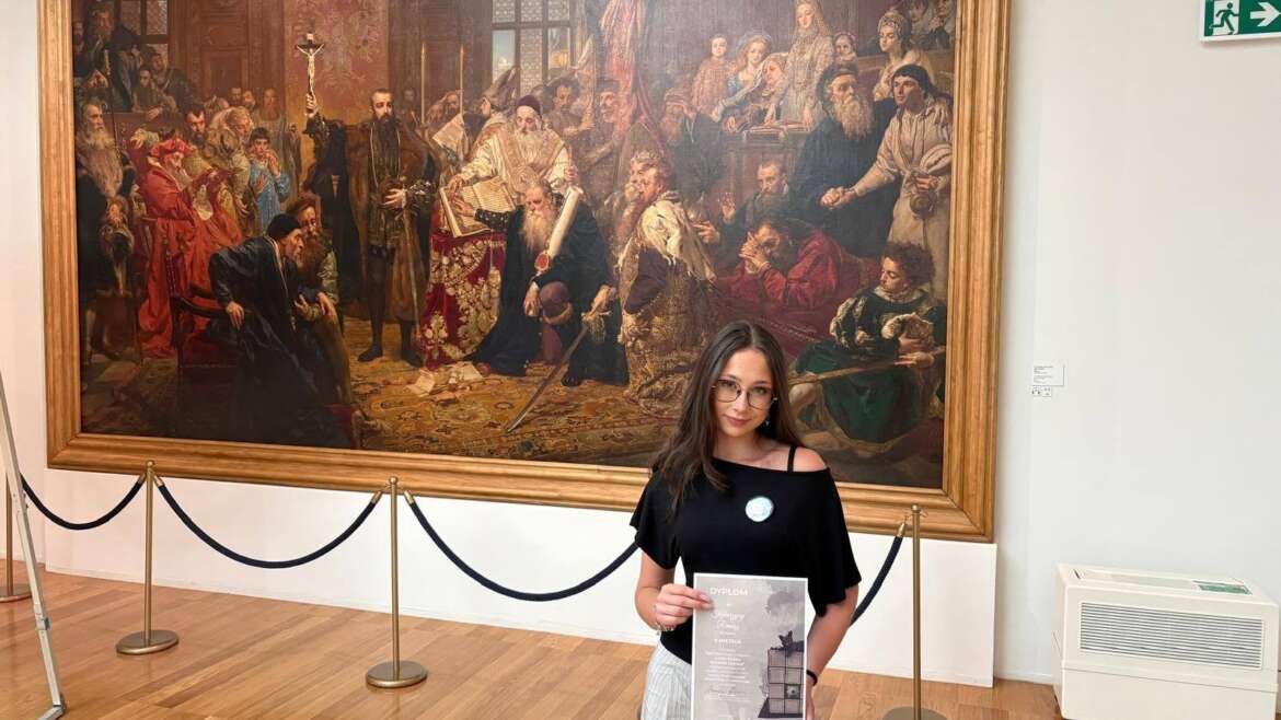 II miejsce Katarzyny Remisz w konkursie plastycznym „Ludzie Kresów. Opowieści nieznane”