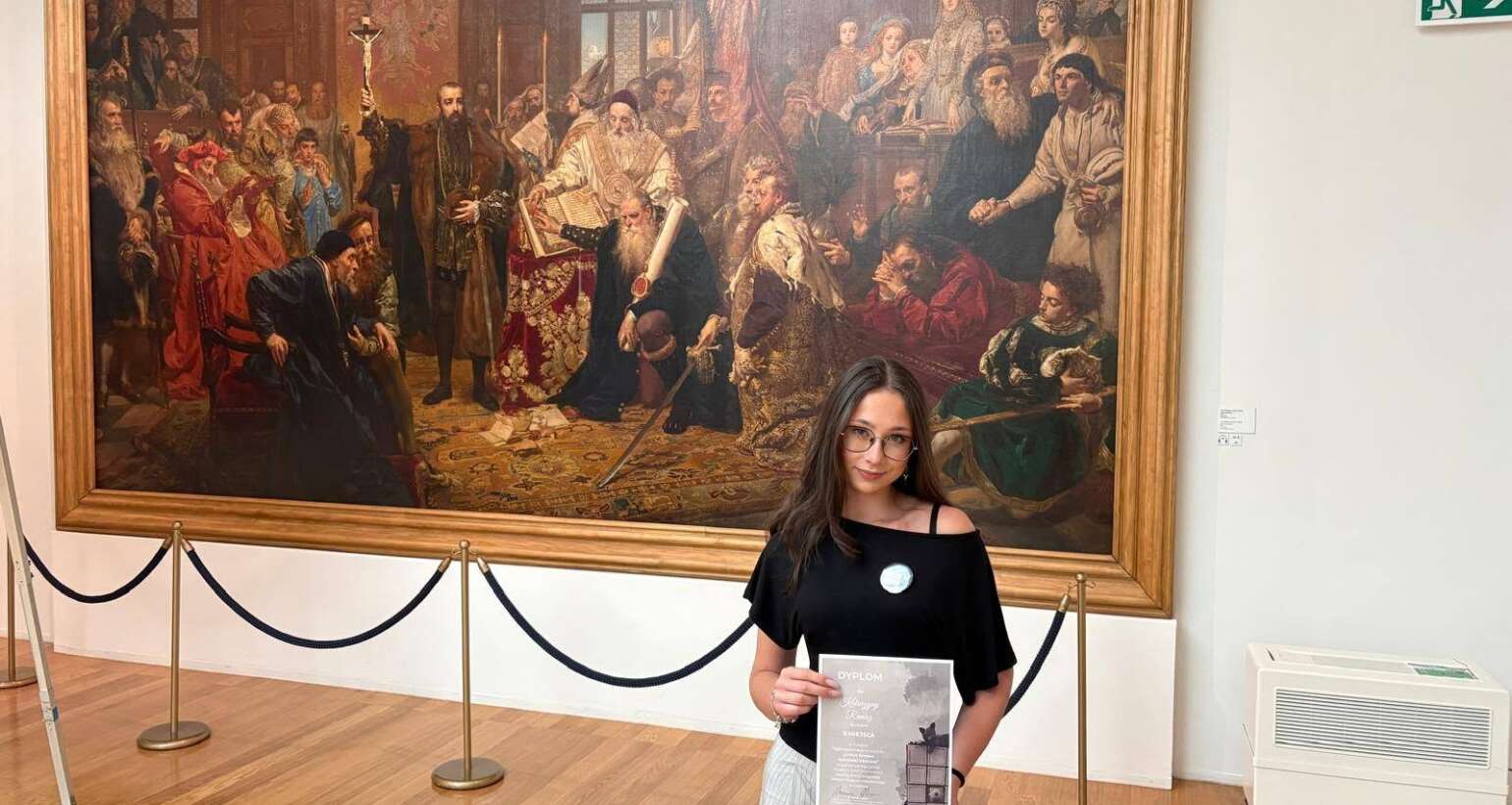 II miejsce Katarzyny Remisz w konkursie plastycznym „Ludzie Kresów. Opowieści nieznane”