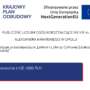 Bierzemy udział w projekcie NextGenerationEU od nazwą Liderzy i Liderki Cyfrowej Edukacji Szkolnej